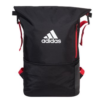 Mochila Adidas Multigame Negro Rojo