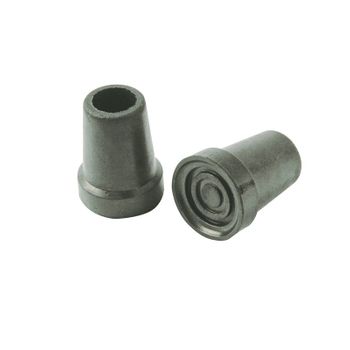 Contera De Goma Gris Para Baston 19 Mm