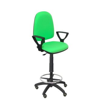 PIQUERAS Y CRESPO Taburete de trabajo Molinar, ergonómico, giratorio,  regulable en altura, con reposapiés - Sillas ergonómicas Kalamazoo