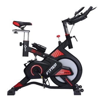 Bicicleta Estática Cecotec Drumfit Indoor 13000 Delfos Pantalla Lcd +  Accesorios Negro