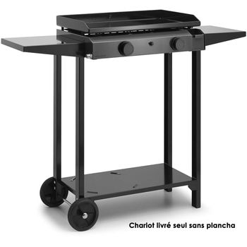 Forge Adour Carro Plancha Negro - Chba60