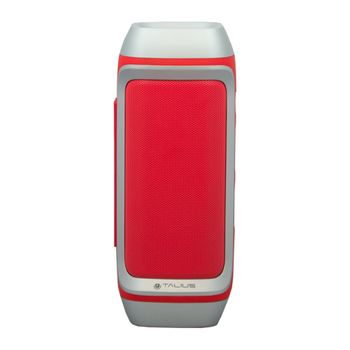 Talius Altavoz 28bt 10w Bluetooth, Radio Fm, Con Powerbank 4000 Mah Rojo