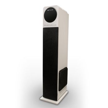 Talius Altavoz Torre Nina 60w Con Bluetooth, Radio Fm, Usb, Sd Y Mando A Distancia White