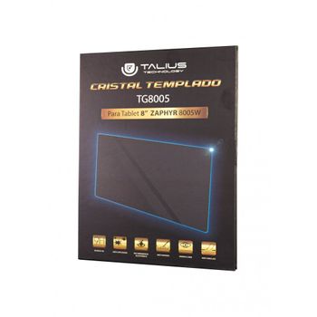 Talius Protector Cristal Templado Tg8005 8" Para Zaphyr 8005w / 8004w