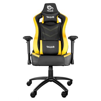 Talius Silla Vulture Gaming Negra/amarilla Butterfly, 4d, Base Metal, Ruedas Nylon