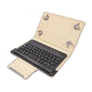 Funda Con Teclado Azerty (estándar Francés) Tablet 10'' - Negro - Soporte  con Ofertas en Carrefour