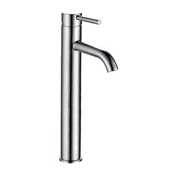 Kibath Grifo ALTO monomando para lavabo de la serie SIO perfectos para  lavabos de sobre encimera o tipo bol. Fabricado en latón de alta calidad y  acabados en cromo con brillo –