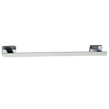 Toallero Barra 60 cm. Color Inox Con Efecto Espejo, Autoadhesivo  Resistente, Porta Toallas, Toallero Adhesivo Pared/