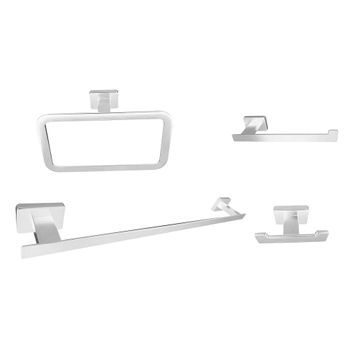 Kit Accesorios Baño 6 Piezas Olimpia Blanco 63211 con Ofertas en