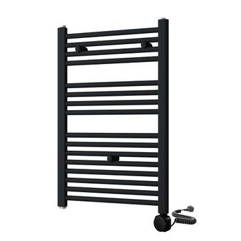 Kibath Radiador Secatoallas Ste 120 Cm X 47 Cm Eléctrico Acabado Negro Mate Fabricado En Acero