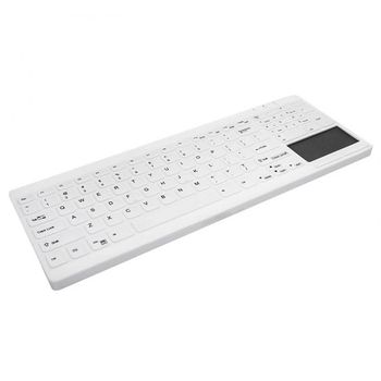 Teclado Lavable Desinfectable Active Key Ak-c7412 Blanco