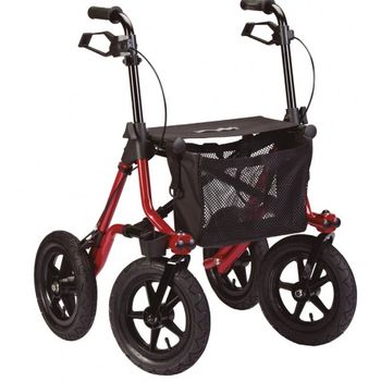 Andador Rollator Todoterreno Taima Xl 150kg Graduable Cesta