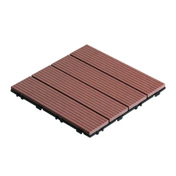 Pack 11 Baldosas De Composite Durafloor 30×30 Dioco Teka 1m2