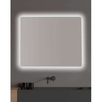 Bathstage 67670 B-952 H/v Espejo Led Retroiluminado Reversible 60x80 Cm Canto Pulido Romo