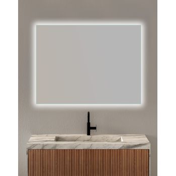 Bathstage 67946 B-923 H/v Espejo Led Retroiluminado Reversible 120x80 Cm Canto Pulido