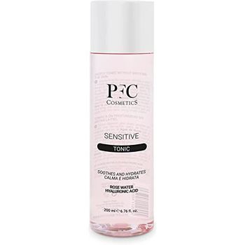 Tónico Facial Pieles Sensibles 200ml. hidrata. Calma. Suaviza Y Refresca. Agua De Rosas Y Acido Hialurónico. 