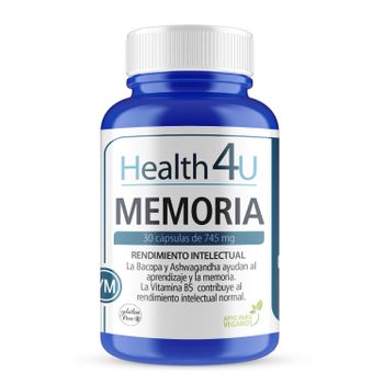 Pack 3  Memoria 30 Cápsulas  Health4u
