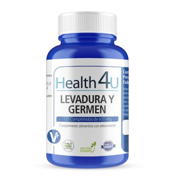 Levadura De Cerveza Y Germen 125 Comprimidos Health4u