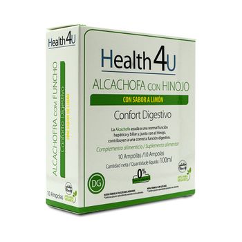 Alcachofa Con Hinojo 10 Ampollas Health4u