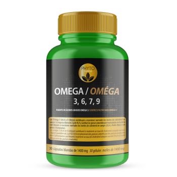Omega 3, 6, 7 Y 9 30 Cápsulas Blandas Phytofarma