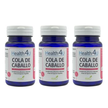 Pack 3  Cola De Caballo 90 Comprimidos  Health4u