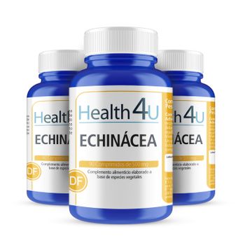 Pack 3  Echinacea 90 Comprimidos  Health4u