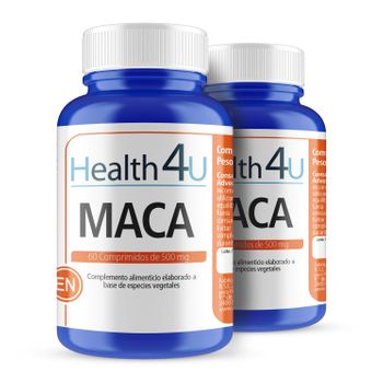 Pack 2  Maca 60 Comprimidos  Health4u