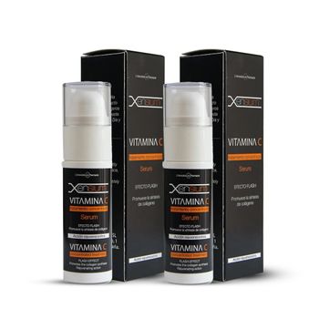 Pack 2  Serum Vitamina C 30 Ml  Xensium