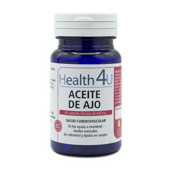 Aceite De Ajo 60 Cápsulas Blandas Health4u