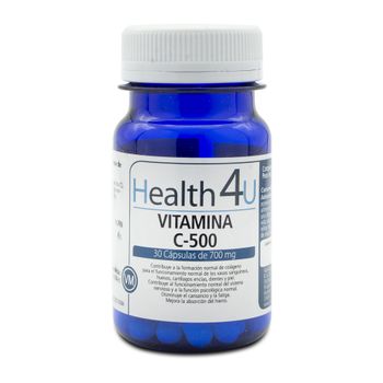 Vitamina C-500 30 Cápsulas Health4u