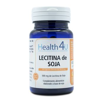 Lecitina De Soja 60 Cápsulas Blandas Health4u