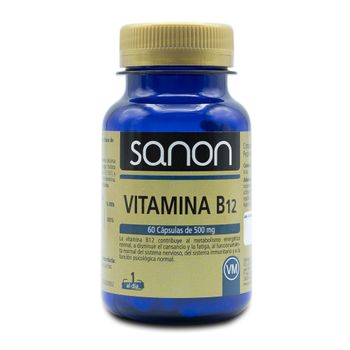 Vitamina B12 60 Cápsulas Sanon