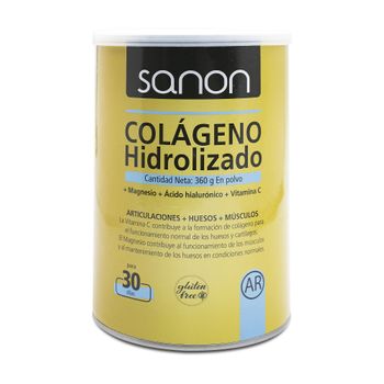 Colágeno Hidrolizado En Polvo 360 G Sanon