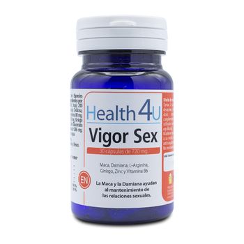 H4u Vigor Sex 30 Cápsulas De 720 Mg