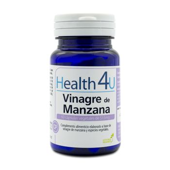 Vinagre De Manzana 60 Cápsulas Vegetales Health4u