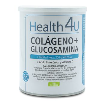 Colágeno + Glucosamina En Polvo 200 G Health4u