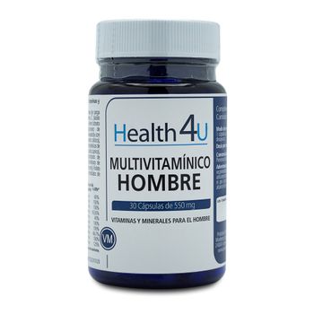 Multivitamínico Hombre 30 Cápsulas Health4u