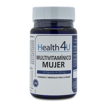 Multivitamínico Mujer 30 Cápsulas Health4u