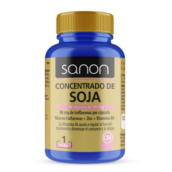 Concentrado De Soja 90 Cápsulas Sanon