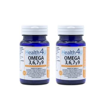 Pack 2  Omega 3,6,9 60 Cápsulas Blandas  Health4u