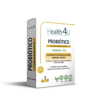 Probiótico 15 Cápsulas Vegetales Health4u