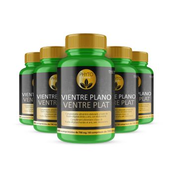 Vientre Plano 60 Comprimidos Pack 5 Phytofarma