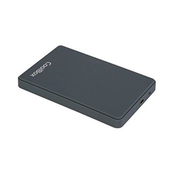 OcioDual Carcasa Disco Duro Externo 2.5 SATA USB 3.0 Negra + Funda de  Cuero