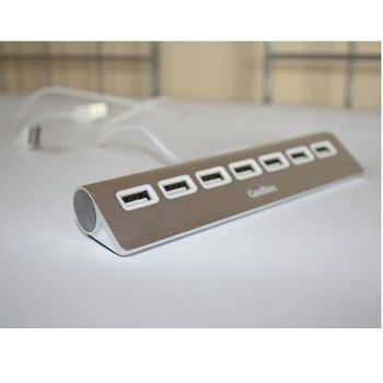 Hub Usb Coolbox  7 Usb 2.0  Alu2 Coo-hu7alu2