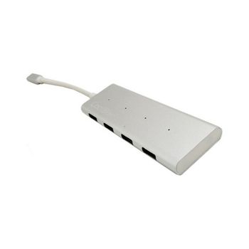 Hub Usb Coolbox Coo-huc4u3 Blanco (4 Puertos)