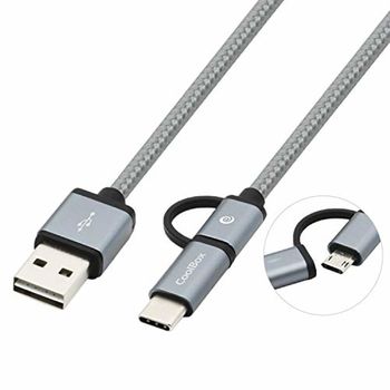 Nanocable Cable Prolongador USB-C 3.2 Gen2x2 20Gbps 3A, 4K/60Hz, USB-C/M-USB-C/H,  Negro, 1.5 m