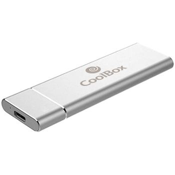 Coolbox Minichase N31 - Carcasa Para Discos Ssd M.2 Nvme Con Conexión Usb3.1