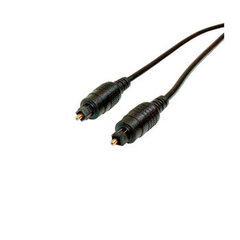 Cable De Fibra Optica De 3 Metros Con Conector Toslink