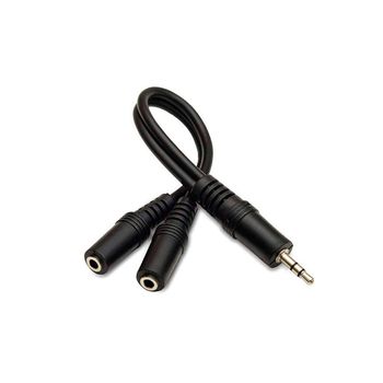 Cable Audio Mini Jack 3.5mm Macho A 2 Rca Macho 2.5m con Ofertas en  Carrefour