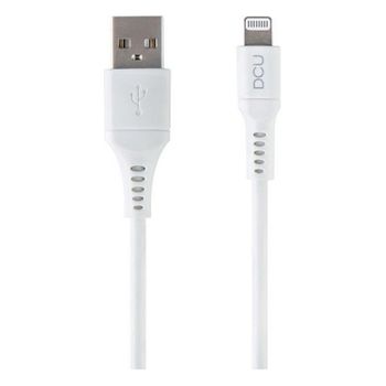 Cable Usb A Lightning Dcu 34101290 Blanco (1m)